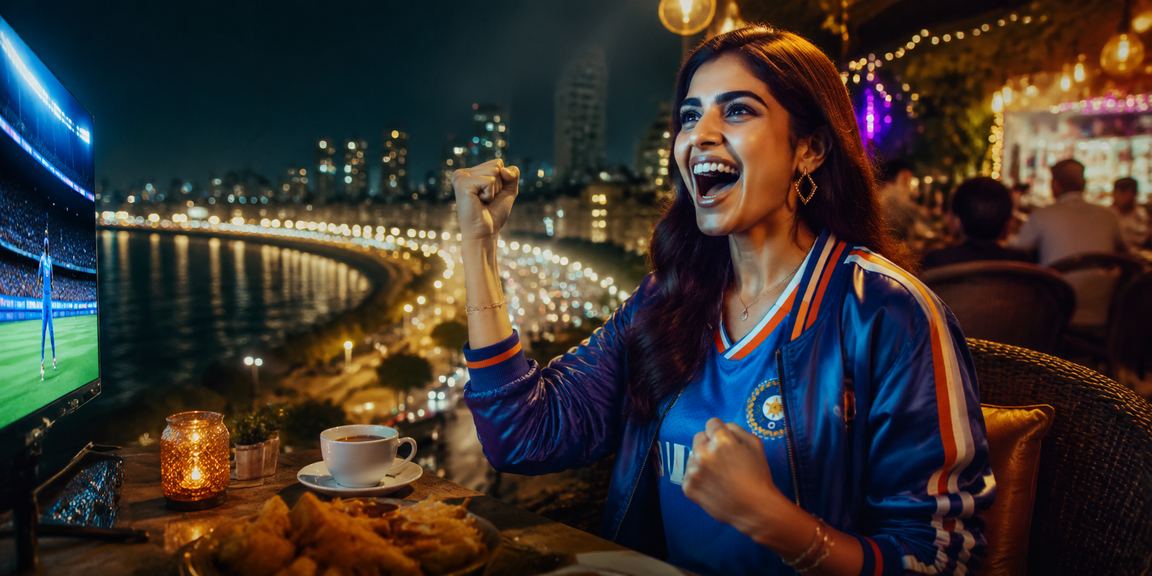 Mumbai marine drive with night market illumination for cricket betting enthusiasts